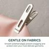20Pcs Clothes Stainless Steel Clothes Peg Windproof Small Laundry Clip Multi-functional Sock Clip Drying