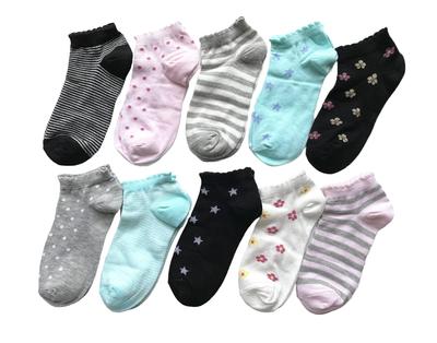 Sneaker Short Length Cotton Set Can Choose the Women's Ankle-length Socks, Socks, Blend, Stylish, 10-pair (you Pattern)