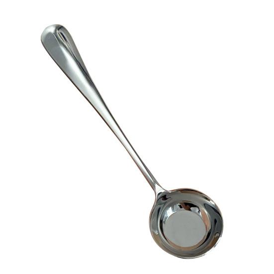 

Stainless Steel Soup Spoon Corrosion Resistant Round Spoon for Rice Soup Dessert Heavy-Duty Tableware for Home Restaurant 1pc