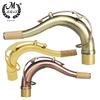 M MBAT Tenorsaxophon Halsstück Hohe Qualität Messingmaterial Saxophon Halsstück Holzblasinstrument Ersatzteile & Zubehör