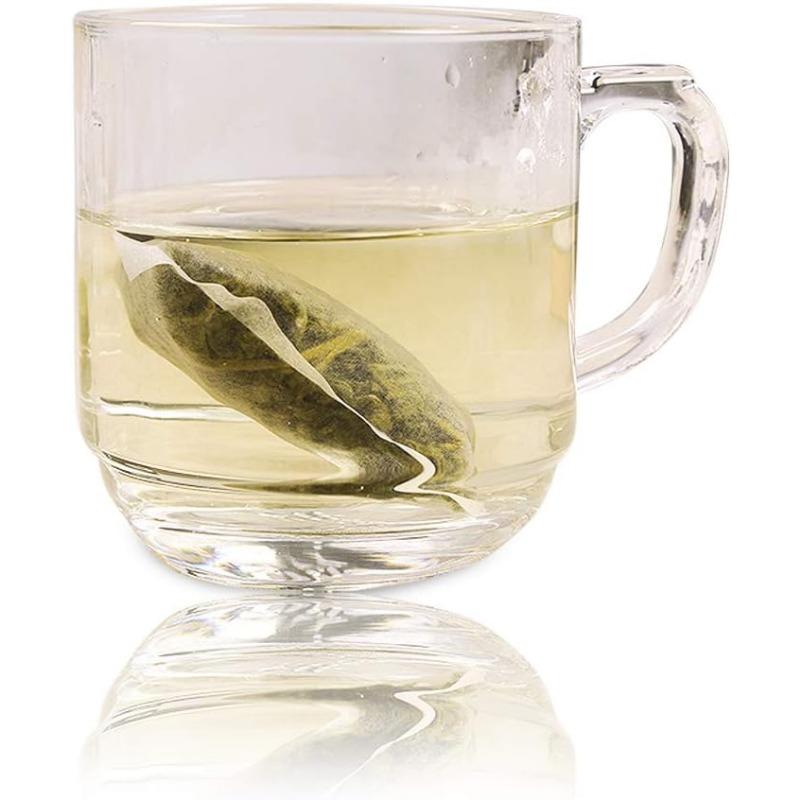 100 Pcs Disposable Tea Bags, Multiple Sizes, Loose Leaf Tea, Empty Large Scented Drawstring, Iced Coffee Filters