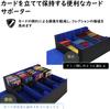 Deck Case Trading Card Case Card Storage Box Card Case Trading Card Storage Divider Board with Card Stopper with Pokeka MTG Various Card 4 "Compatible