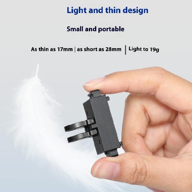Magnetic Adapter Base for 360 X5 Action Camera Lightweight Aluminum Alloy Base Quick Release Mount Vibration Proof