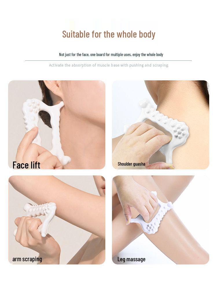 Korean Ceramic Gua Sha Facial Massage Tool