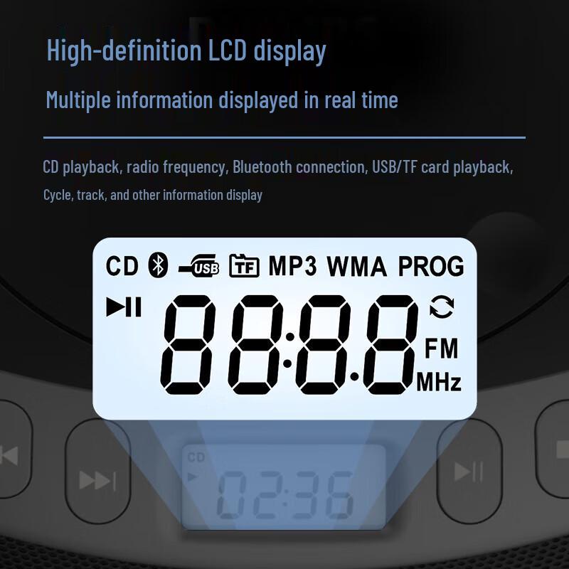 Philips AZ5468 Portable CD Player with Bluetooth and USB