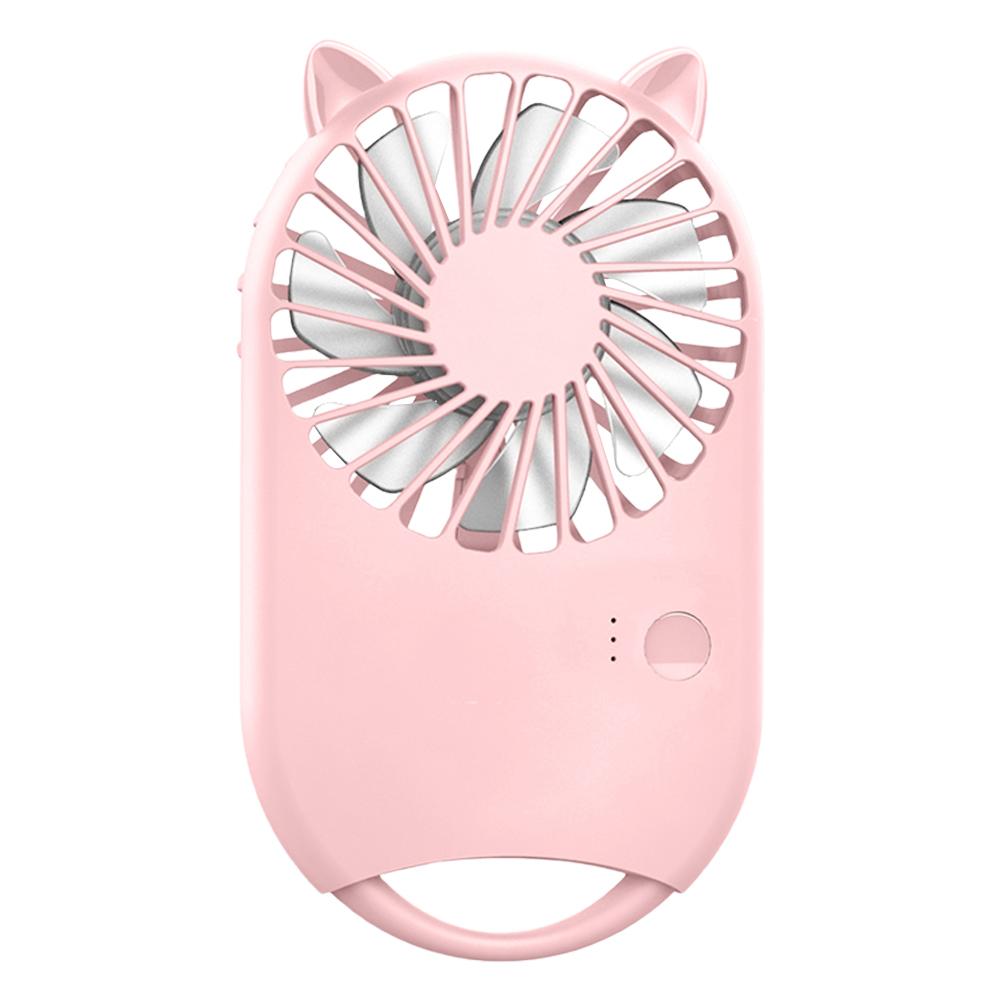 Mini Portable Fan 3 Speeds Handheld Fan USB Rechargeable Personal Fan Travel Essentials for Women Girls