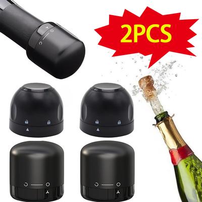 Wine Vacuum Stopper Stoppers for Bottles Bottle Pourer Champagne Stopper Vacuum Wine Stopper Wine Bottle Cover
