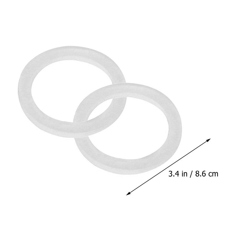 20Pcs Jar Silicone Sealing Rings Food Grade Flexible Airtight Seal Replacement Gaskets for Mason Jars Household Storage Fresh