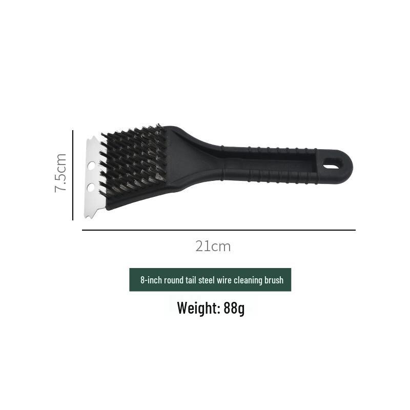 ZISIZ BBQ Grill Cleaning Steel Wire Brush