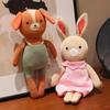 Cute Animal Companion: Knitted Rabbit Plush Doll