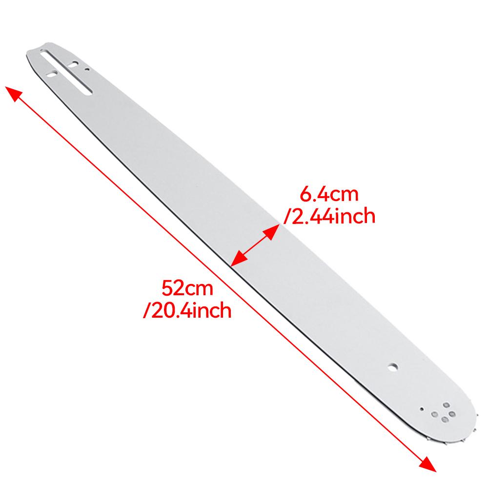 18-Inch Guide Plate & Chain "0.325" 0.058 72DL Chainsaw Accessories Set Chainsaw Guide Plate Chainsaw Chain Replacement Parts