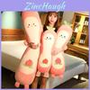 Fruit Shaped Soft Toy Peach Long Pillow With Pp Cotton Filling For Kids Room