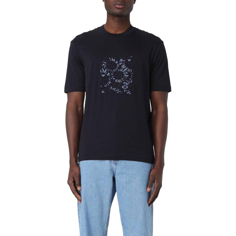 Emporio Armani T Shirt Men's Marine Blue 3D1TG3-1JPZZ-09R1