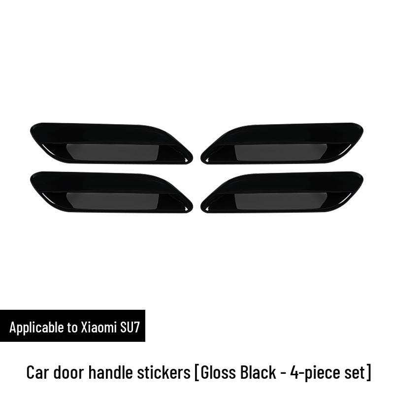 Xiaomi SU7 Door Handle & Cover Protector - Carbon Fiber Texture