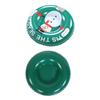 Snow Tube Cold Resistance Heavy Duty Thickened Inflatable Snow Tube Sled with Dual Handles for Whole Family Green