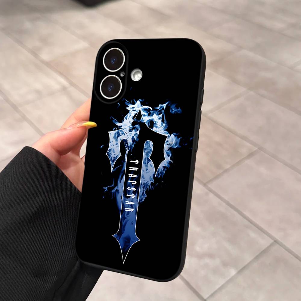 Coque de téléphone T-Trapstars Pour iPhone 17 16 15 14 13 12 Mini 11 Pro Plus Housse Souple en Silicone
