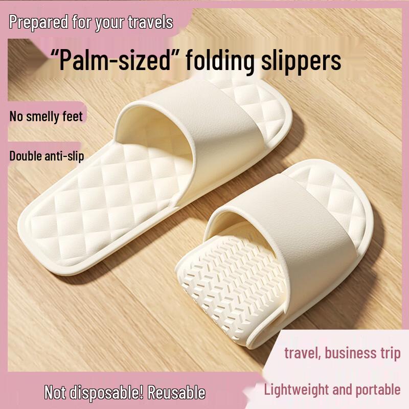 Milin Foldable Travel Slippers