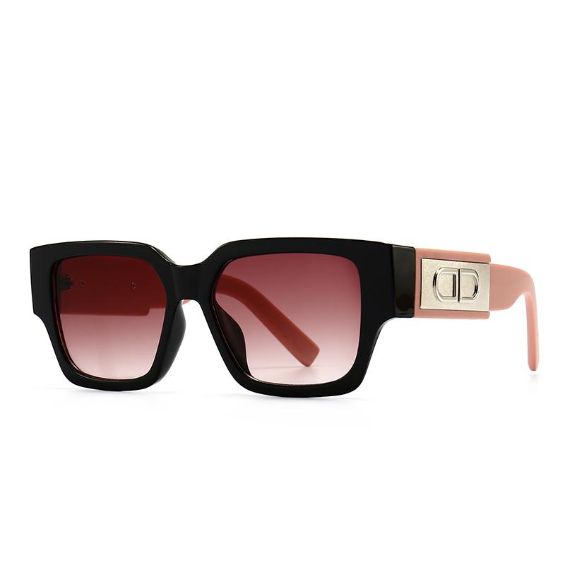 Evropské a americké značkové moderní retro sluneční brýle High-end dámské sluneční brýle ve stylu Ins Všestranné a trendy 917