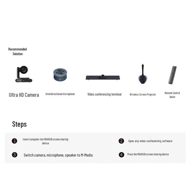 Maxhub 75-inch 4K Commercial Non-Touch Display (CN version)