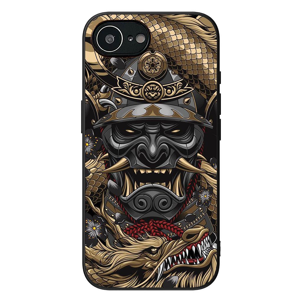 Cover Bushido Samurai Japan Ninja Oni Mask for Motorola Moto Edge 70 60 Fusion NEO Pro G Stylus G56 G96 G52 G04 G05 Case