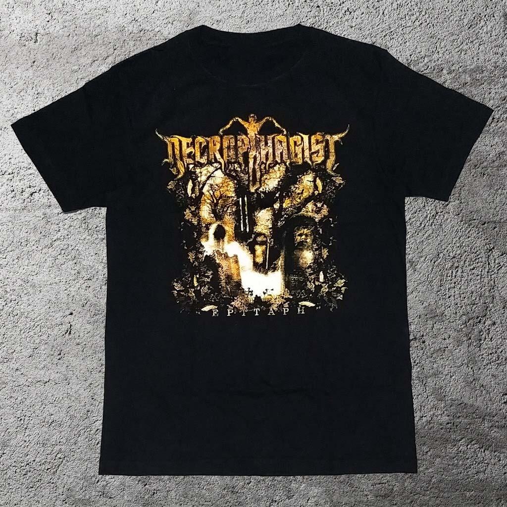 Necrophagist Band All Size Black Cotton T-shirt Gift For Fan S разноцветный