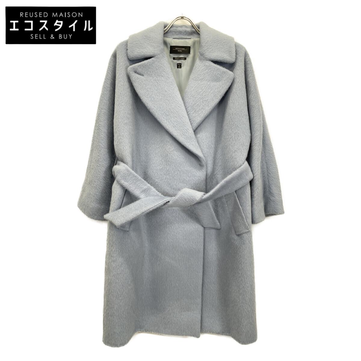 

Max MaraWEEKEND 501602730 Cheet Amano Alpaca Blend Gown Coat coat 36 blueUsed