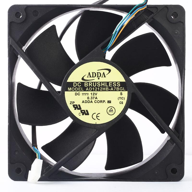 New Taiwan ADDA DC12V Cooling Fan AD1212HB/MB/LB/UB-A71GL/A73GL AD1212MB 3-wire