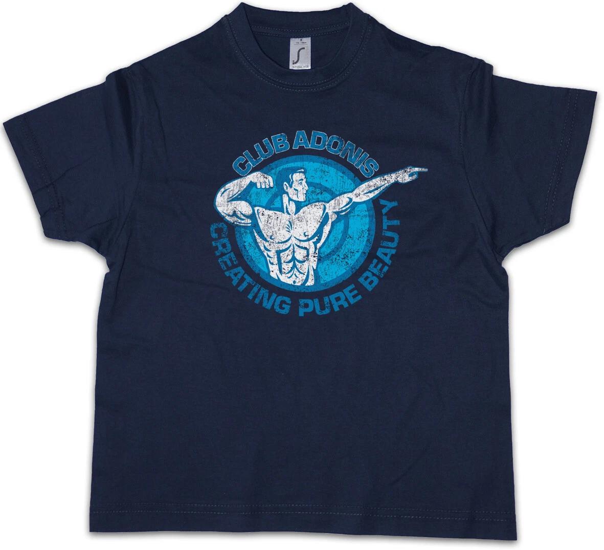 CLUB ADONIS BODYBUILDER Kids Boys kids boys T-Shirt Gym Fitness Sports Training 160
