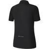 Fila Tennis 88 Solid Color Casual Tennis Sports Versatile Short Sleeve Polo Shirt Women Tops Deep-Black A11W423134F-BK