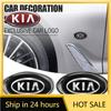 2026 Hot Car Sticker Car Door Side Aluminum Emblem Fuel Cap Auto Accessories For Kia Sportage 3 Rio K2 Ceed Carnival Picanto Sou