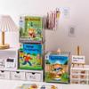 Picture Book Storage Box Children's Bookshelf,Desktop Book Organizing Tool,Children's Graded Reading Desktop Book Storage Rack