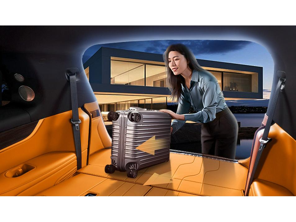 Li Auto i8 Trunk Mat, Full Coverage, Fits 2025 Six-Seater Interior Accessories