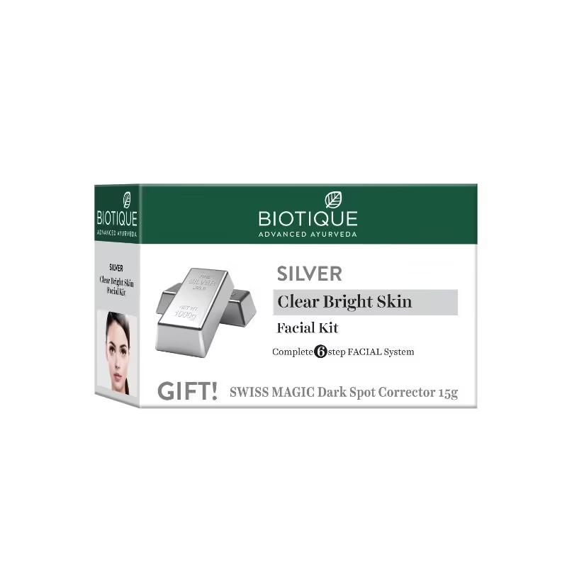 

Biotique Silver Complete 6-шаговый набор для лица (65 г)
