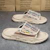 Fashion CYYTL Mens Slippers Summer Shoes Outdoor Casual Beach Sandals Walking Slides Comfort Luxury Designer Leather Lightweight Fashion