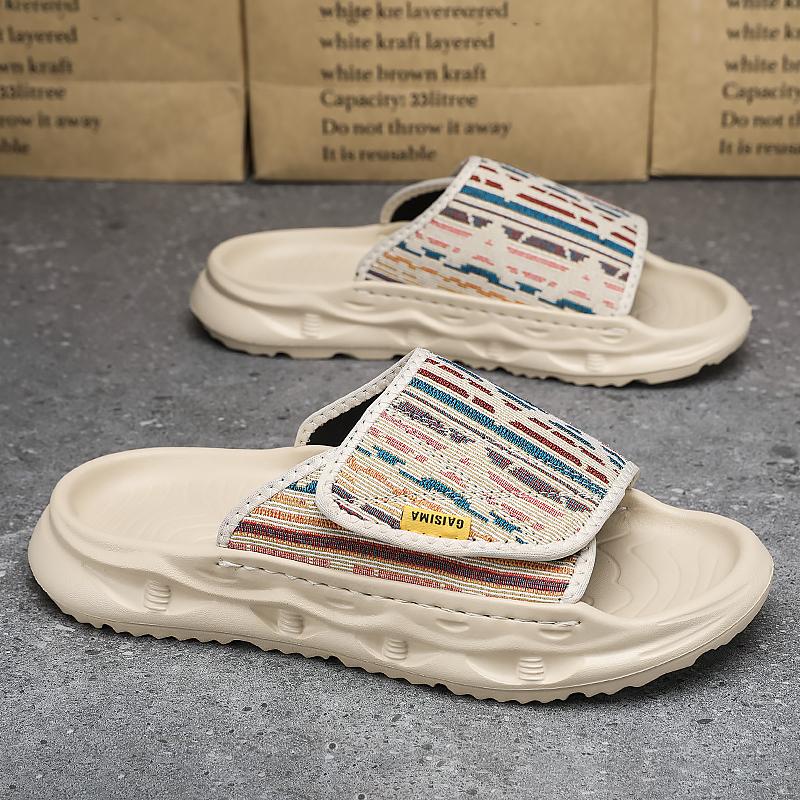 Fashion CYYTL Mens Slippers Summer Shoes Outdoor Casual Beach Sandals Walking Slides Comfort Luxury Designer Leather Lightweight Fashion