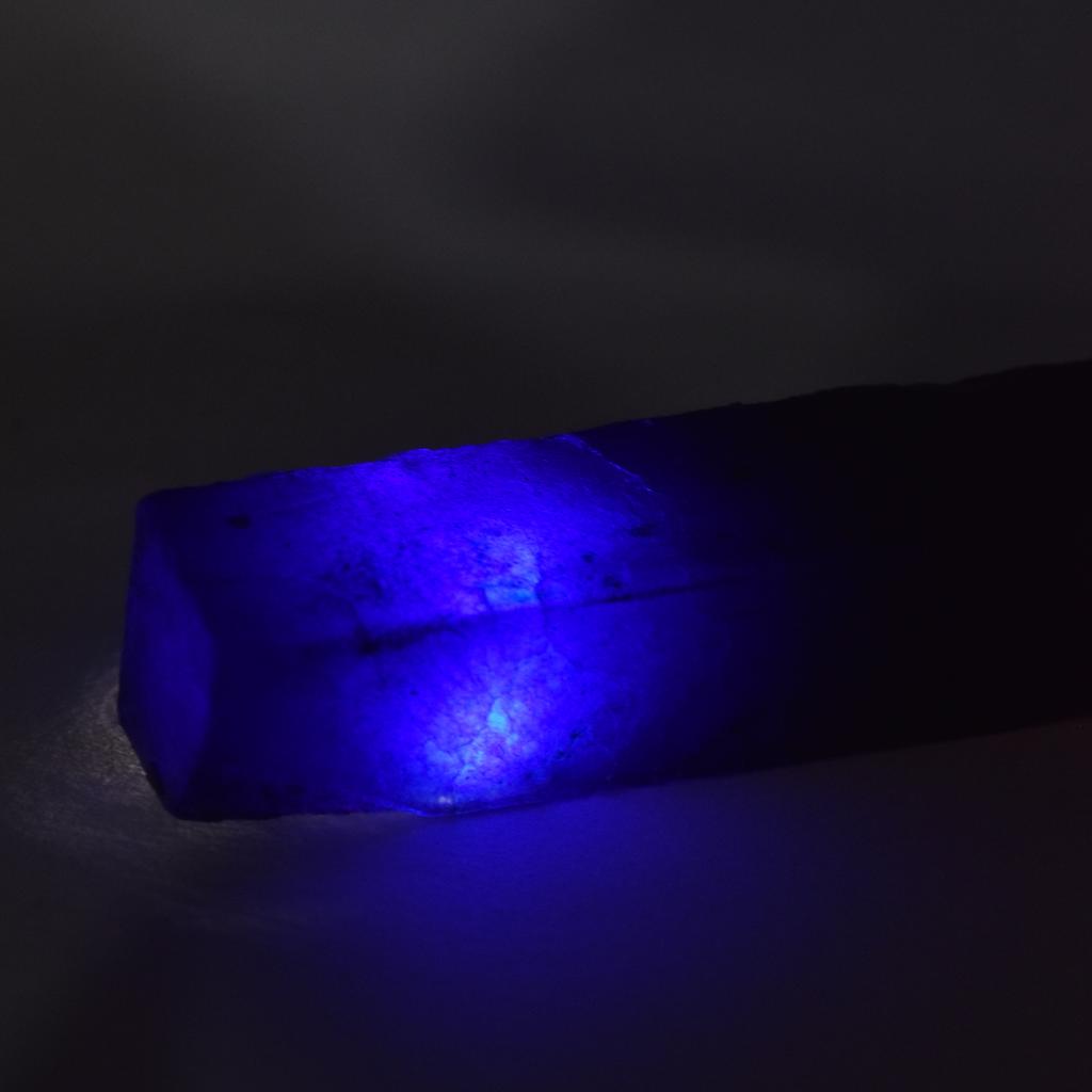Natural Purple Sapphire 185ct Rough Certified Loose Gemstone