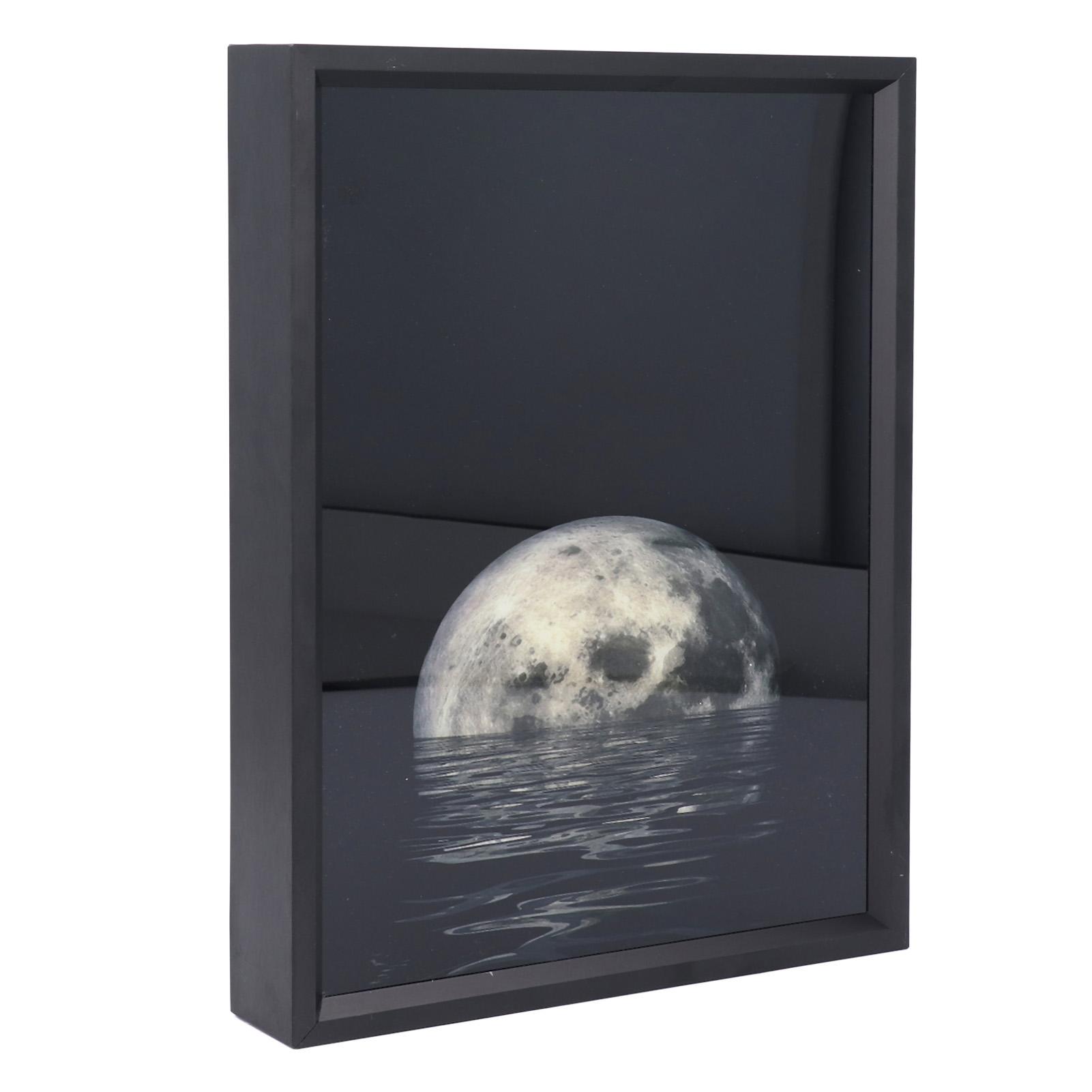 

3 в 1 Bluetooth-динамик, ночник, луна над водой, декоративная световая картина, USB-динамик BT