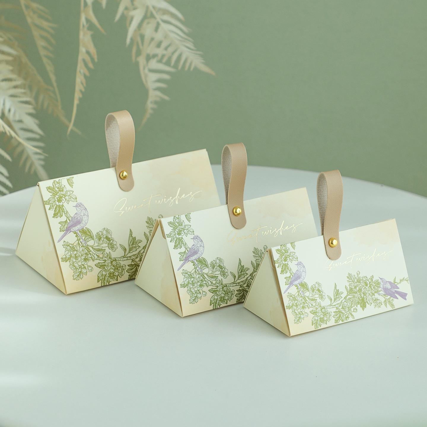 Elegant 2026 Wedding & Engagement Candy Gift Box with Fresh Design Small