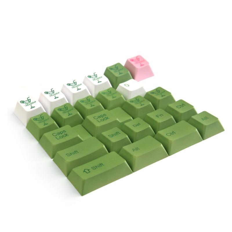 128 tasten/set Profil Original Keycap Für Mechanische Tastatur PBT Farbstoff Sublimation für Schlüssel s