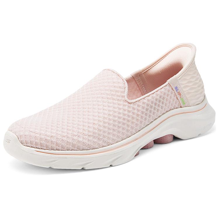 Skechers Go Walk Fashion Versatile Low-Top Casual Sneakers Women Sneakers Light-Pink 125228-LTPK