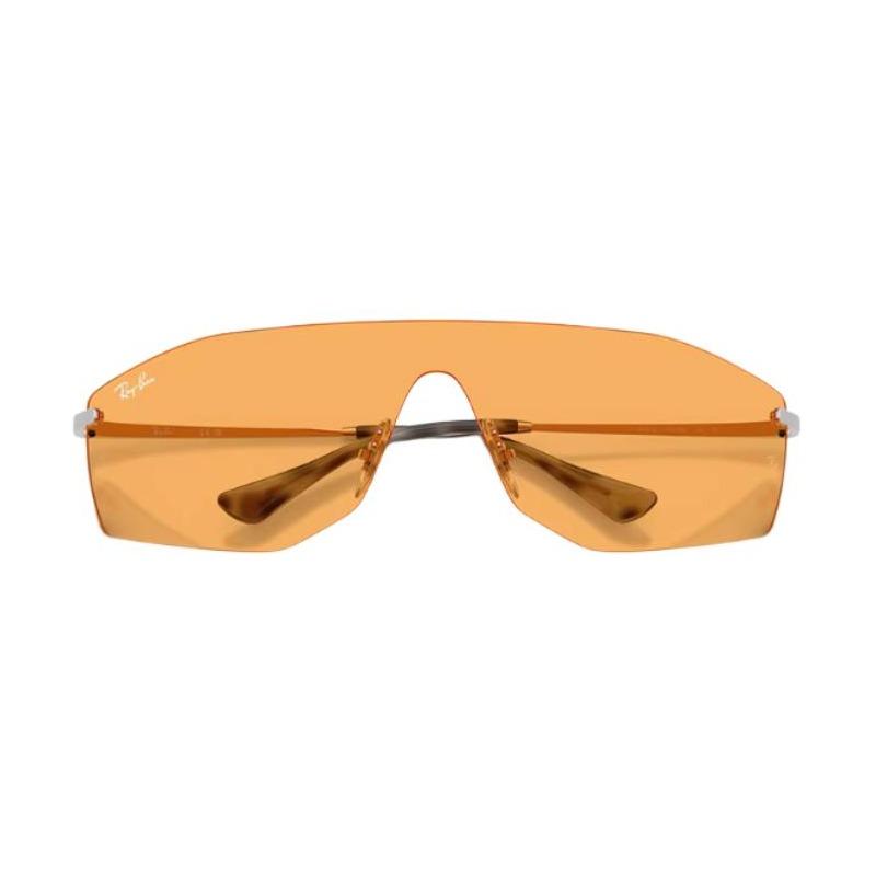 RAYBAN Personalized Design Metal Irregular Geometry Sunglasses Unisex Couple Style 17 0RB3781-003/85