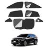 Mesh Designed Specifically for Toyota Harrier 80 Heat Sun Insect Privacy Side UV Back Door Perfect for Car 7 Panels 2-in-1 Curtains, Series, Sunshade,