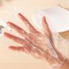 Transparent Eco Friendly Cleaning Gloves for Cooking Kitchen Accessories 100Pcs Disposable Gloves Plastic Gloves