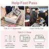 Clear Makeup Bag Large Capacity Cartoon Print Waterproof Cosmetic Pouch Lightweight Travel Organizer Tote Bag