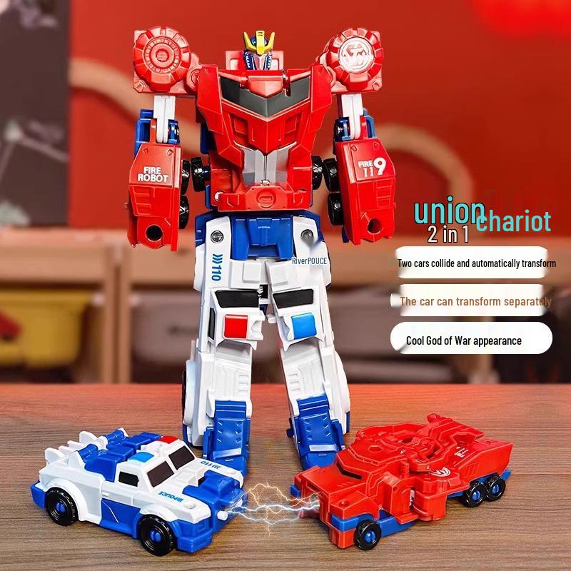 Children's One-Step Transforming Optimus Prime & Bumblebee Autobot Dinosaur Toy