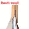 1 PC Rustic Wood Towel Hooks Wall Mount Storage Hanger Cap Rack Adhensive Strip Home Decor Organization Bathroom Kitchen Knobs