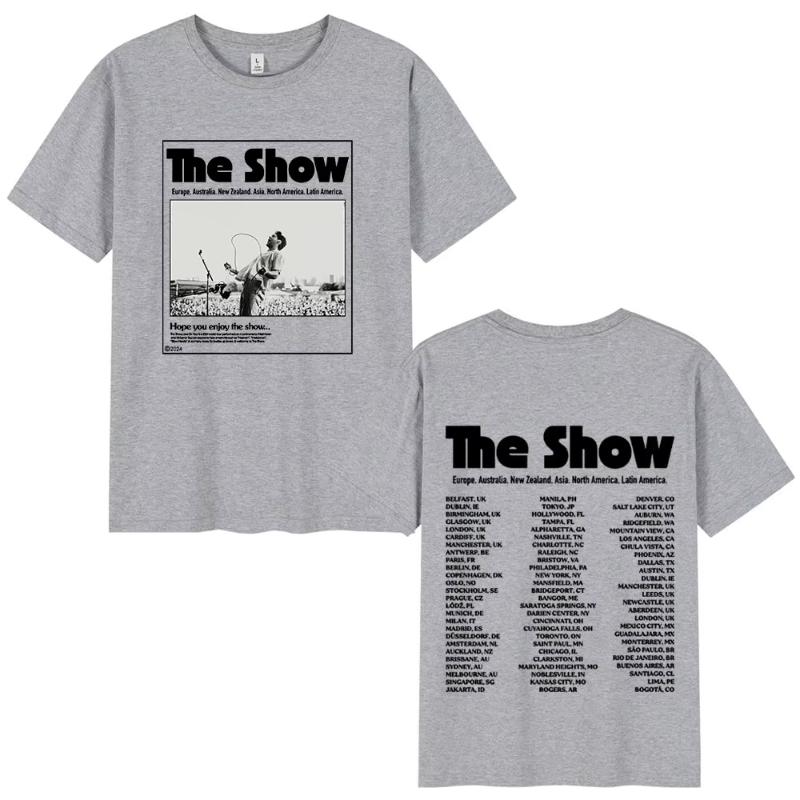 Niall Horan The Show Live on Tour 2024 T Shirt Fashion Hip Hop Oversized Short Sleeve Tshirts Unisex Women Harajuku Casual Tshirt