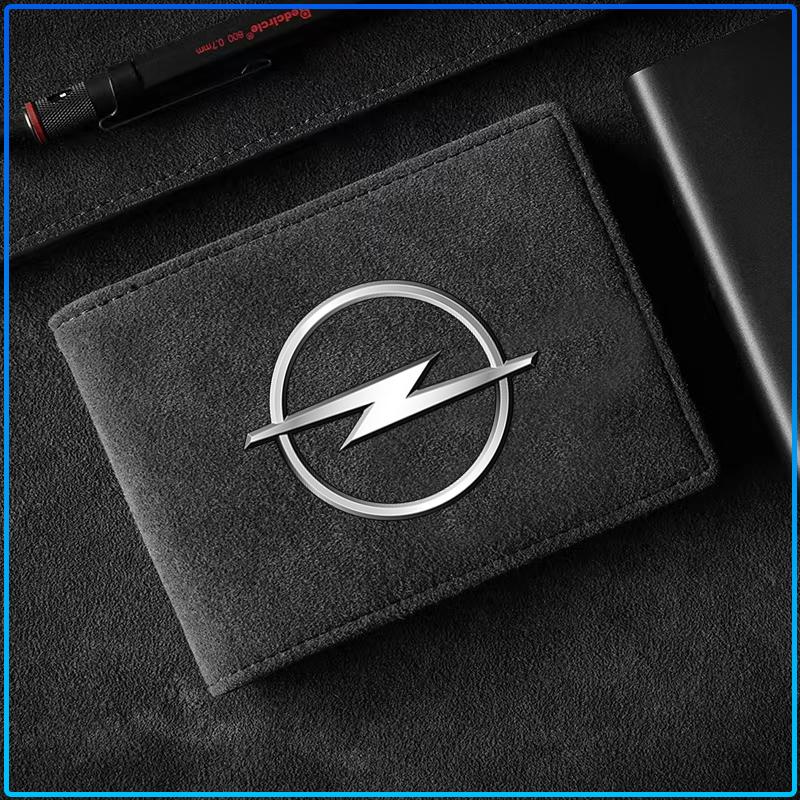 Portable Car Driver License Holder PU Leather Card Bag For Opel Astra H G Corsa Insignia Astra Antara Meriva Zafira Interior