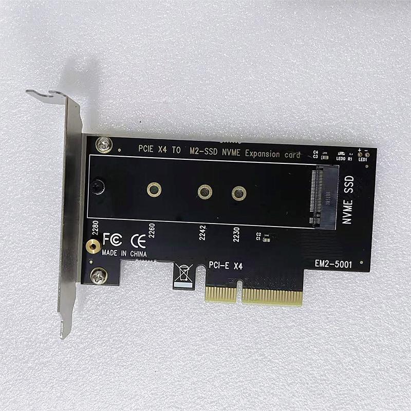 1Pcs Pci-Express To M.2 Solid State Drive Extend Adapter Pcie X1 X4 To M.2 Nvme Converter Card For 2230 2242 2260 2280 Ssd