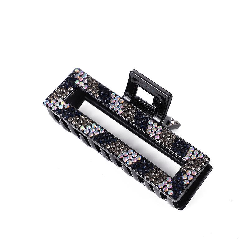 Elegant Rhinestone Diamond-Studded Shark Clip for Women